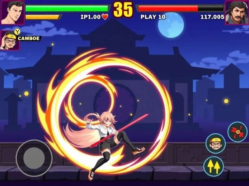 Ninja Smash Battle Gameplay Screenshot